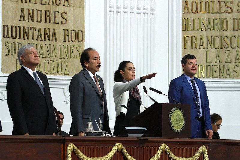 Claudia Sheinbaum Rinde Protesta Como Jefa De Gobierno De La Ciud