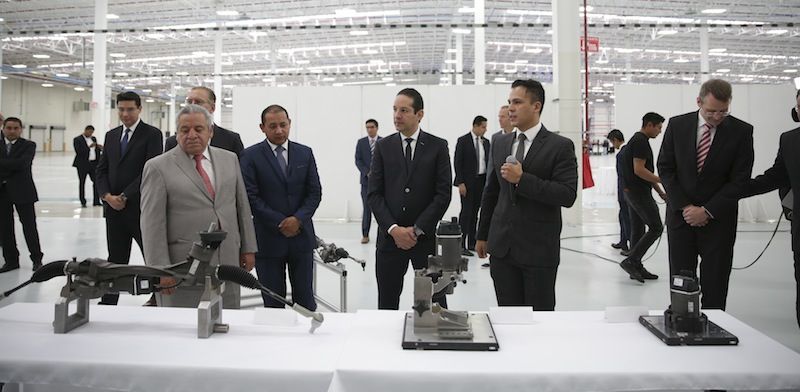 Gobernador Inaugura Planta Bosch En Queretaro