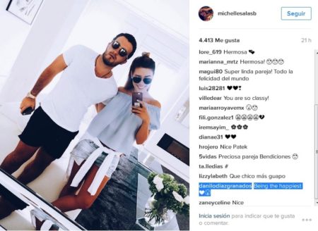 Michelle Salas Muestra Su Primera Foto Con Su Novio Danilo Diaz Granados Rotativo De Queretaro