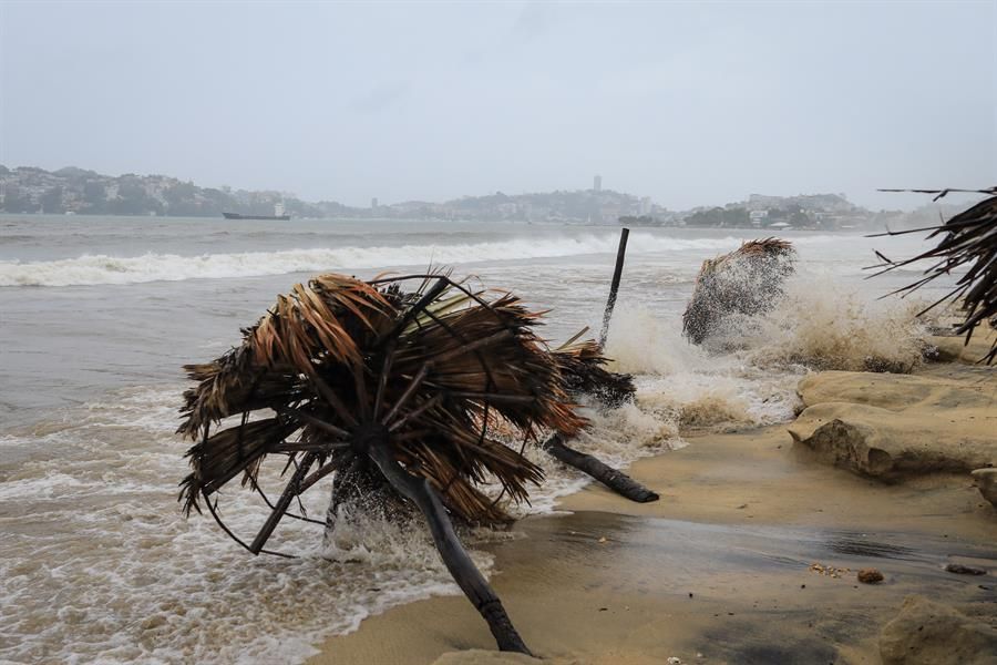 La tormenta tropical Nora se acerca a costas de Colima