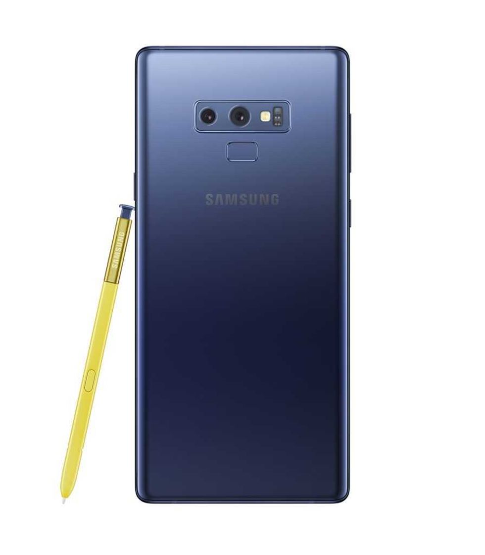 02.Ocean Blue galaxynote9 back pen