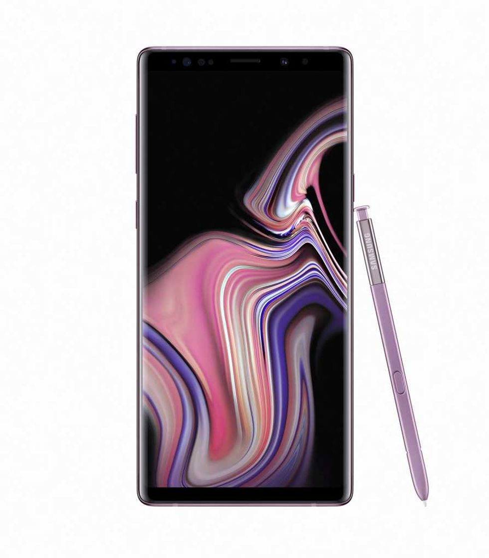 03.Lavender Purple galaxynote9 front pen