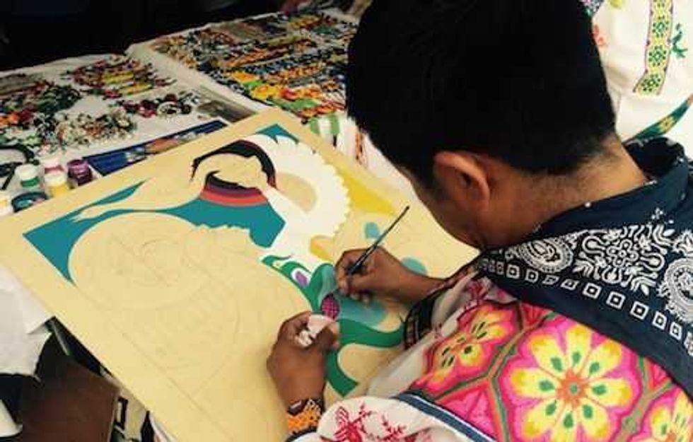 380 artesanos indígenas de Tepic, cada periodo vacacional montan vendimias en el centro de esta ciudad para ofrecer sus productos. FOTO/NOTIMEXNOTIMEX/FOTO/ESPECIAL/COR/ACE/