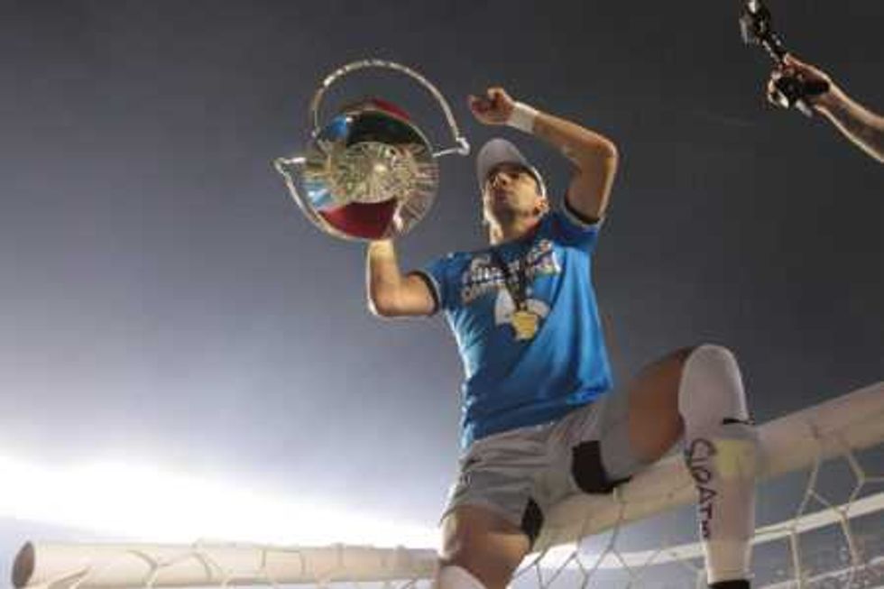 61102337. Querétaro, 2 Nov 2016 (Notimex-Isaías Hernández).- Gallos Blancos de Querétaro conquistaron la Copa MX frente a Chivas de Guadalajara. NOTIMEX/FOTO/ISAÍAS HERNANDEZ/IHH/SPO/