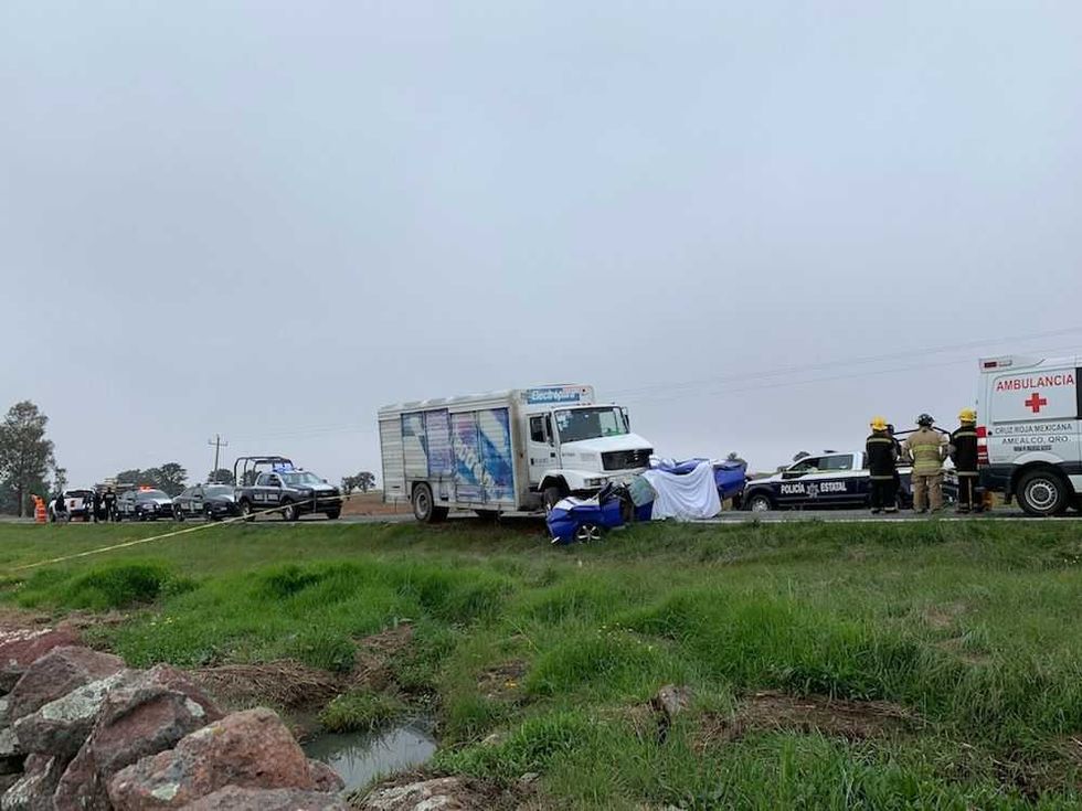 accidente carretera 120 amealco galindo 5