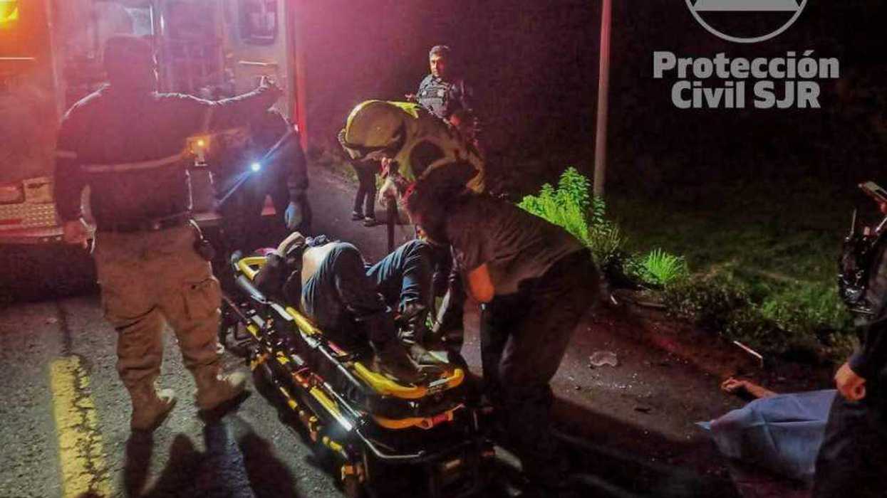 Accidente con víctima mortal en carretera 431 Los Cues-Galindo.