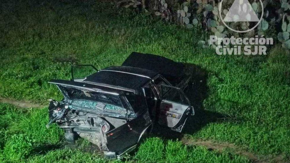 Accidente con víctima mortal en carretera 431 Los Cues-Galindo.