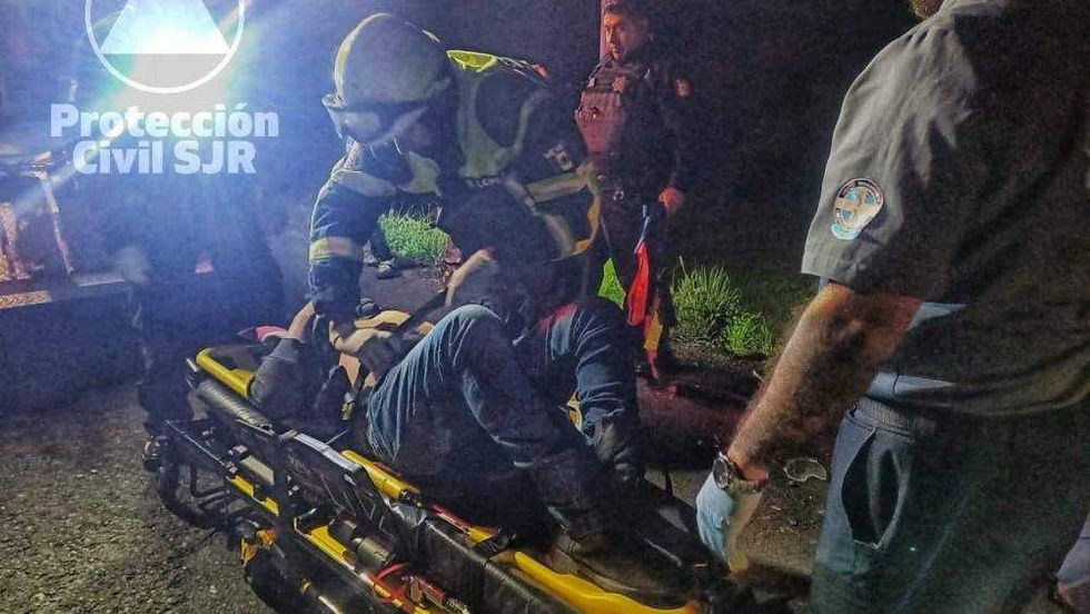 Accidente con víctima mortal en carretera 431 Los Cues-Galindo.