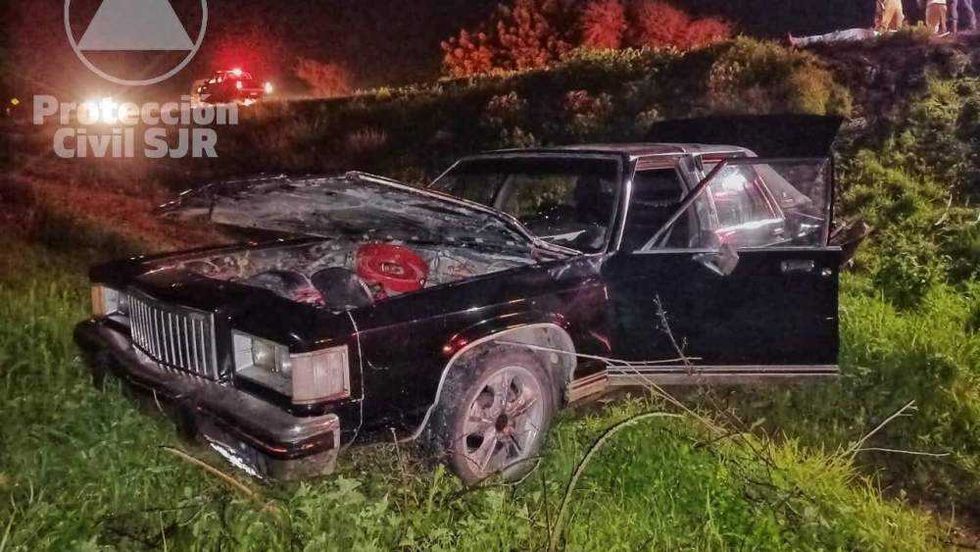 Accidente con víctima mortal en carretera 431 Los Cues-Galindo.