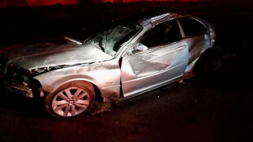 Accidente de BMW en la México Querétaro