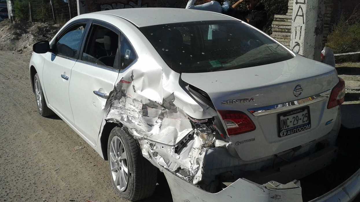 Accidente en Av. Universidad.