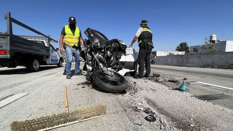 accidente moto mx qro5