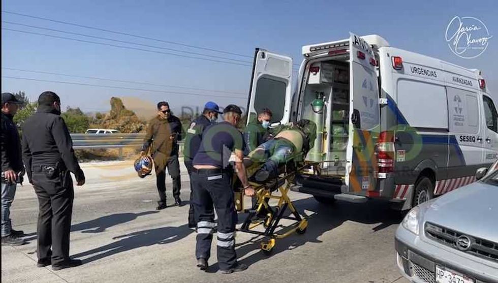 accidente moto mx qro8