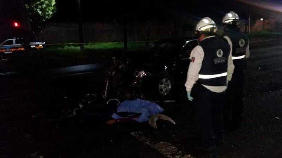 accidente motociclista paseo central 8