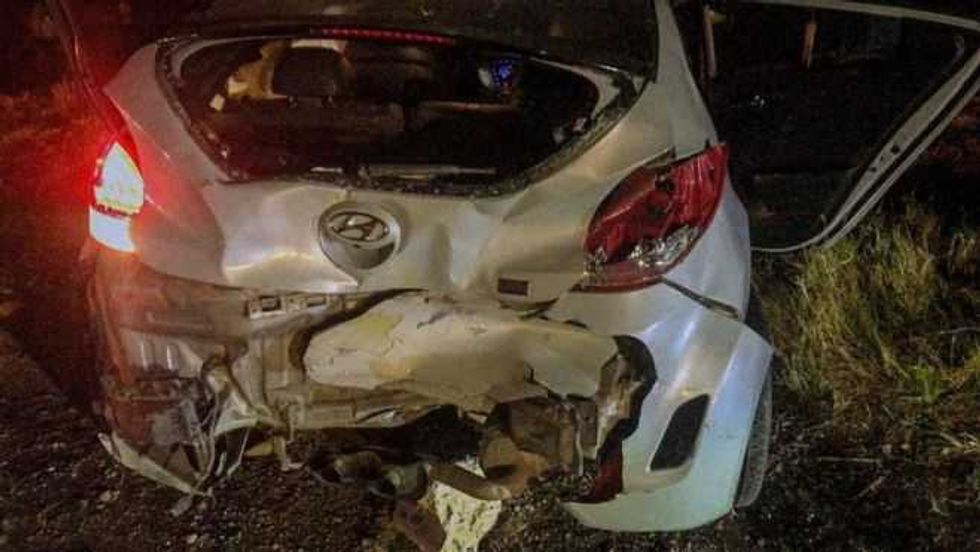 Accidente múltiple en Querétaro deja cinco heridos.