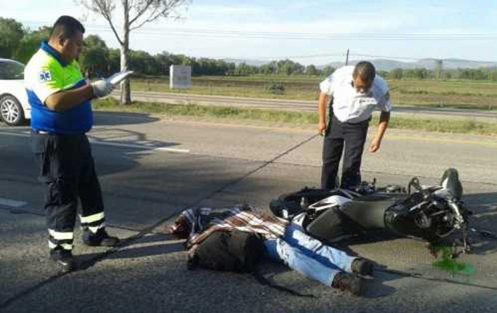 Acciedente Motociclista