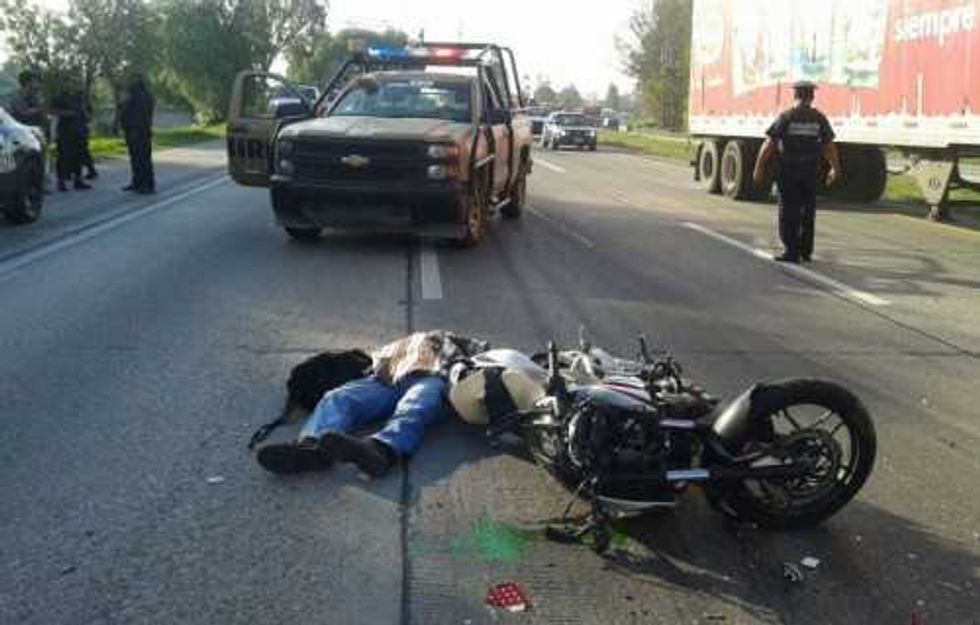 Acciedente Motociclista