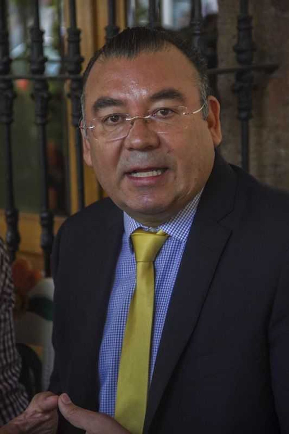 Adolfo Camacho Esquivel, líder del Partido de la Revolución Democrática (PRD) en la entidad.