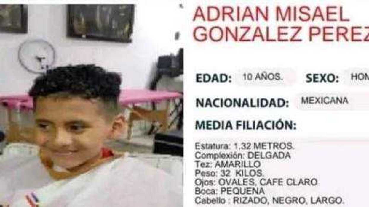 Adrián Misael González Pérez localizado sano y salvo tras desaparición en El Salitre, Querétaro.