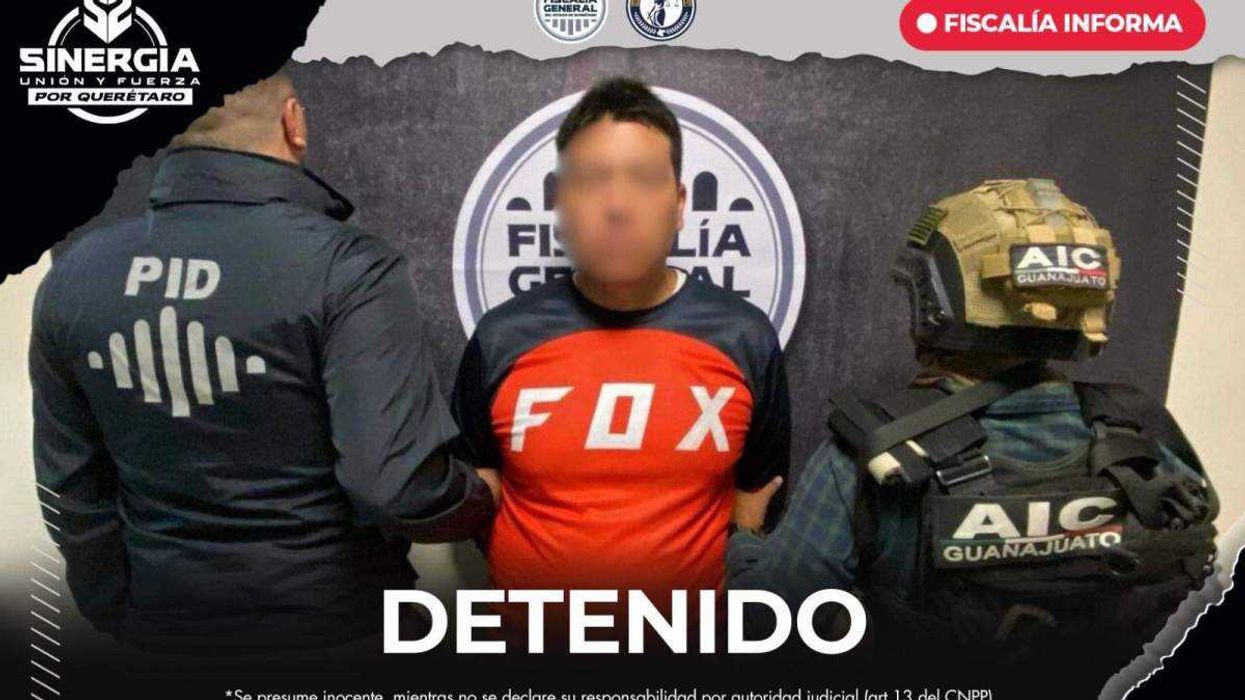 Agentes de la Policía de Investigación del Delito de Querétaro detienen a sospechoso acusado de secuestro agravado en Misión de Carrillo.