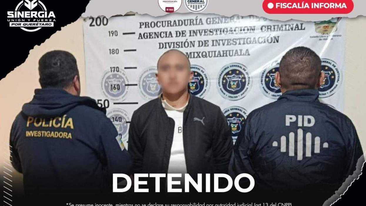 Agentes de la Policía de Investigación del Delito de Querétaro durante operativo de detención en colaboración interinstitucional.