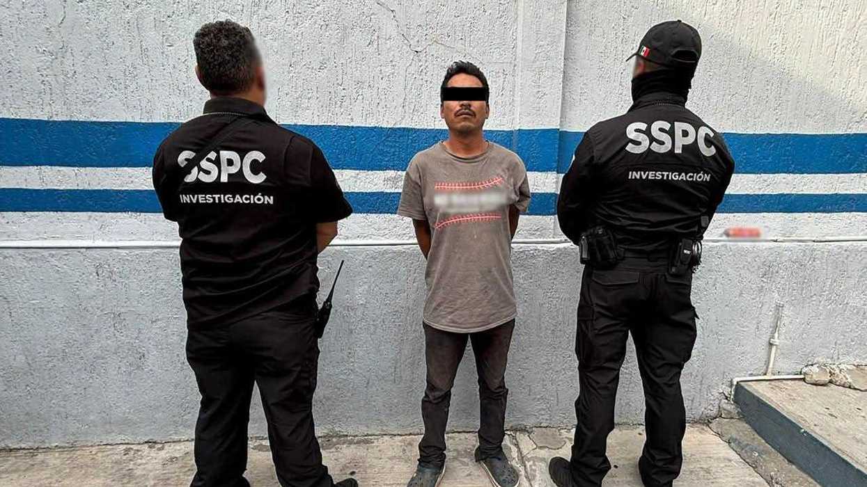 Agentes de la SSPC custodian a Luis Alberto N tras cumplimentar orden de aprehensión por extorsión agravada en Cuautla