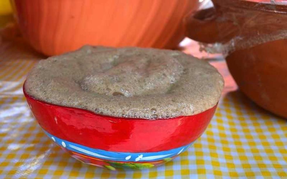 agua de barranca bebida prehispanica que preserva zacatelco tlaxcala