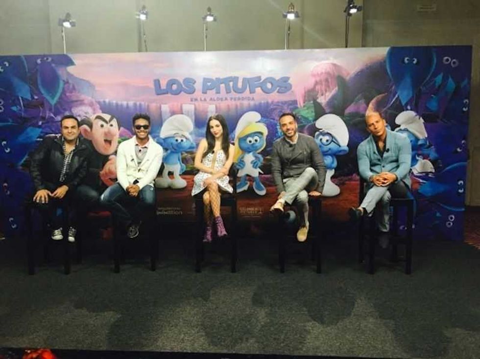 albertano presta voz ocurrencias a gargamel en los pitufos