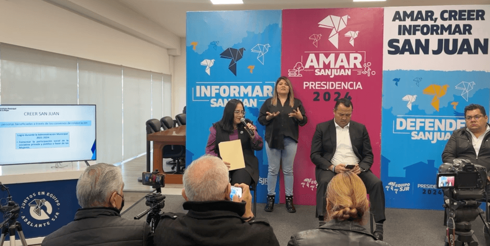 Alcalde Cabrera destaca impacto histórico del IMM en San Juan del Río.