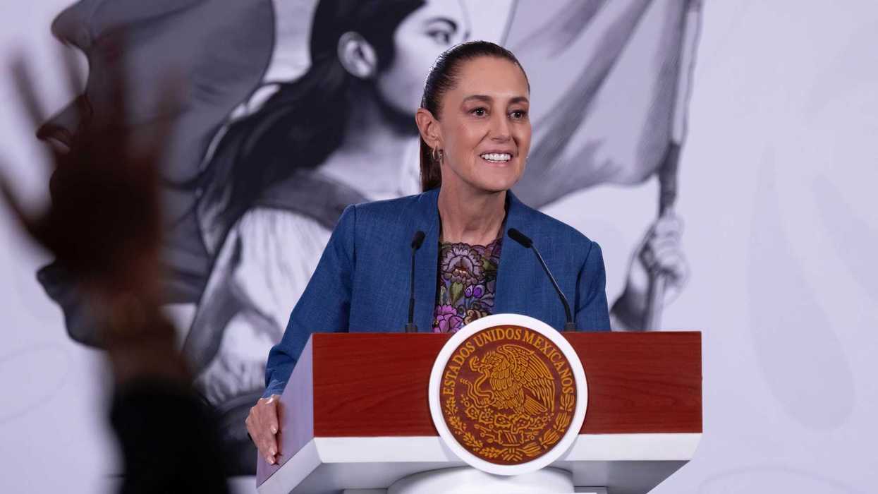 Alcalde Felifer Macías Olvera durante entrevista sobre concentración de Claudia Sheinbaum en Querétaro