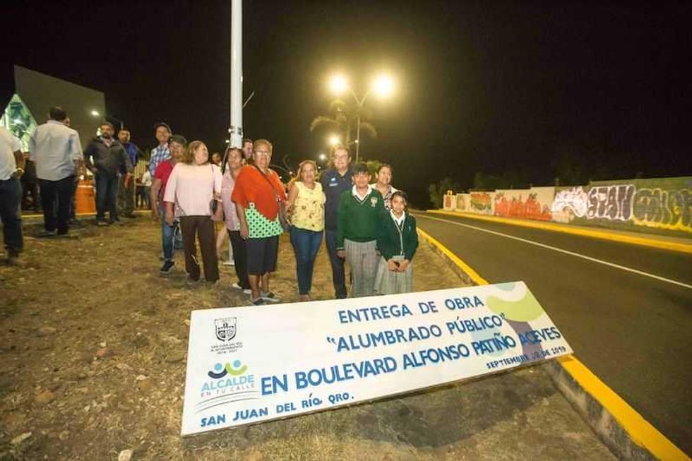 alumbrado publico en boulevard alfonso patino mejora seguridad vecinos 3