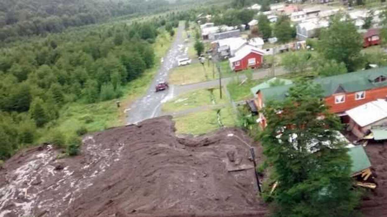 Aluvión en Chile deja un desaparecido y daños materiales