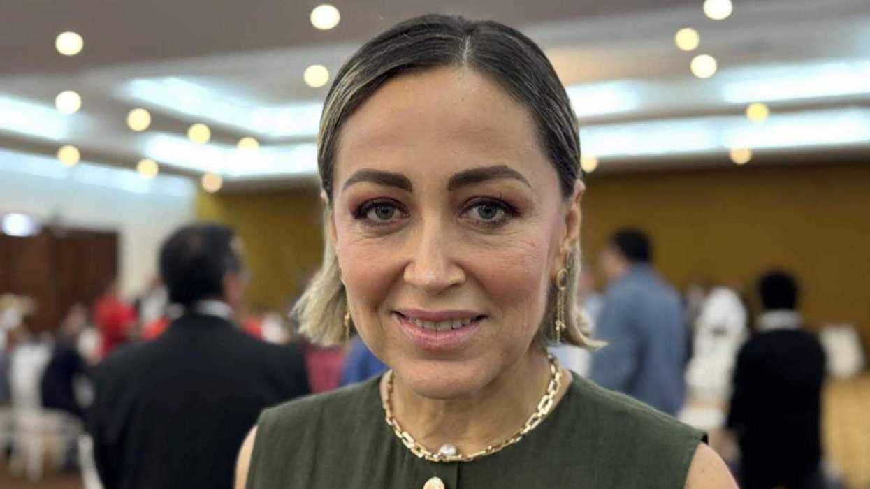 Ana Eugenia Patiño Correa, directora del Centro Educativo y Cultural Manuel Gómez Morín, durante la entrevista.