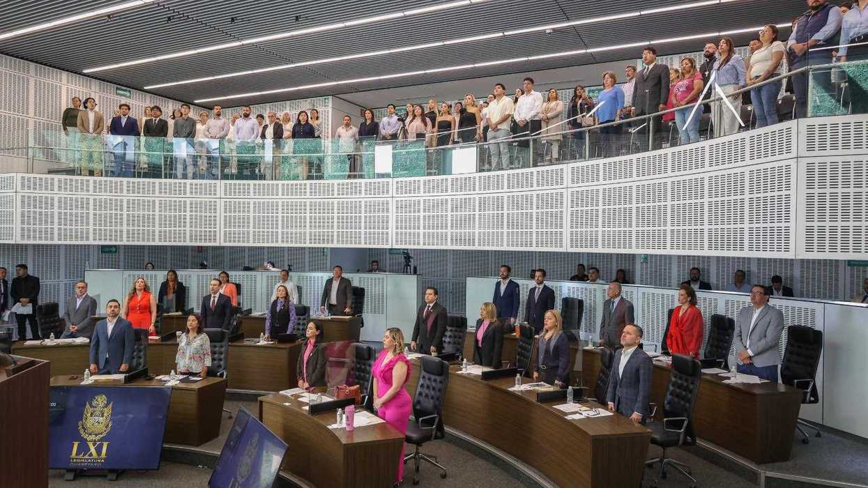 Andrea Tovar Saavedra defiende en tribuna del Congreso de Querétaro la reforma constitucional que faculta al Congreso de la Unión a expedir Ley General de Feminicidio