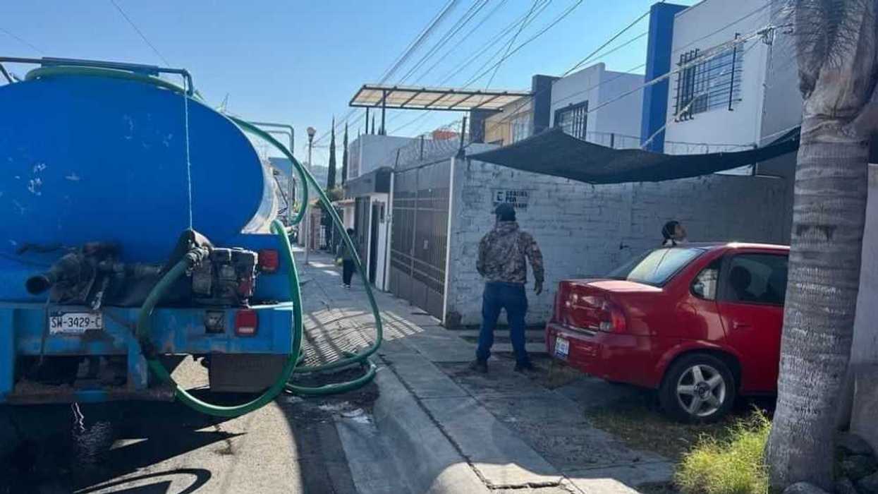 Apoya municipio de Querétaro a la CEA para abasto de agua potable.