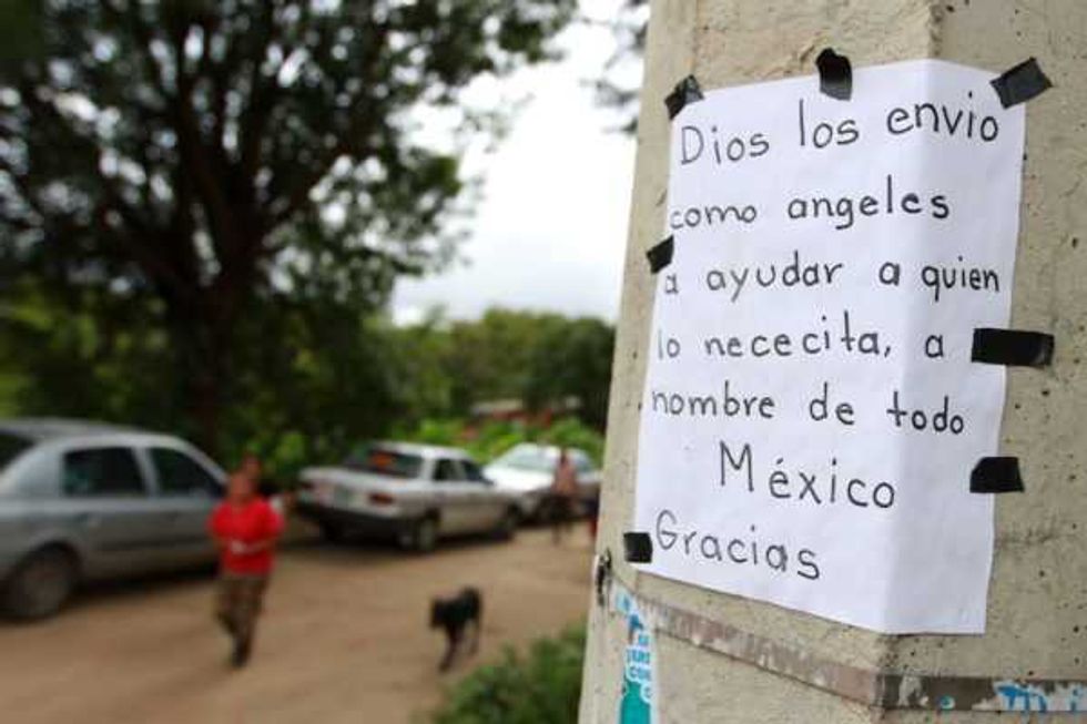 apoyo mundial a mexico grande sismo 1