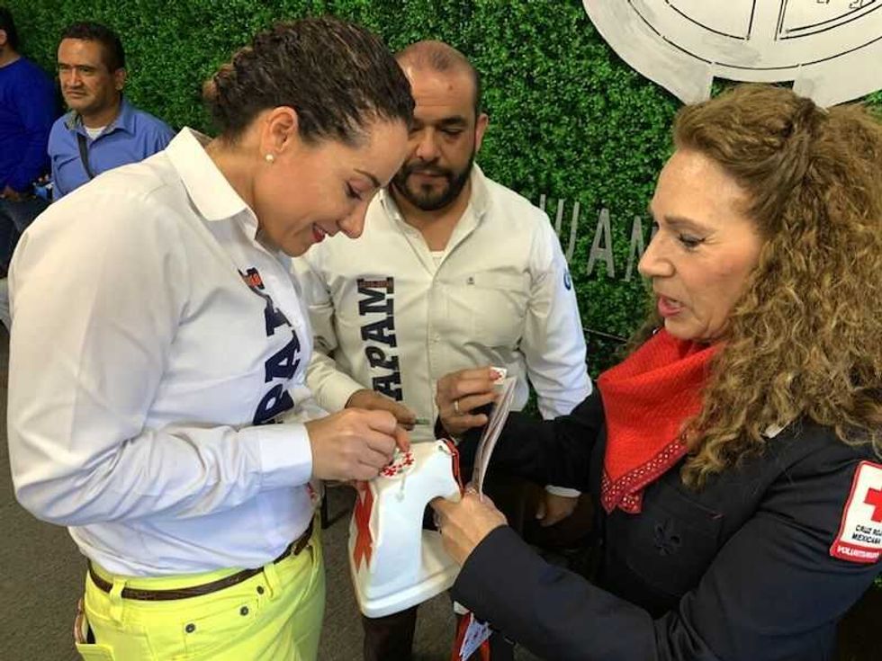 arranca colecta de cruz roja mexicana en san juan del rio 1