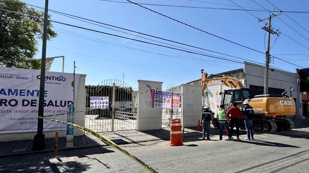 Arranca obra del Nuevo Centro de Salud en San Juan del Río.