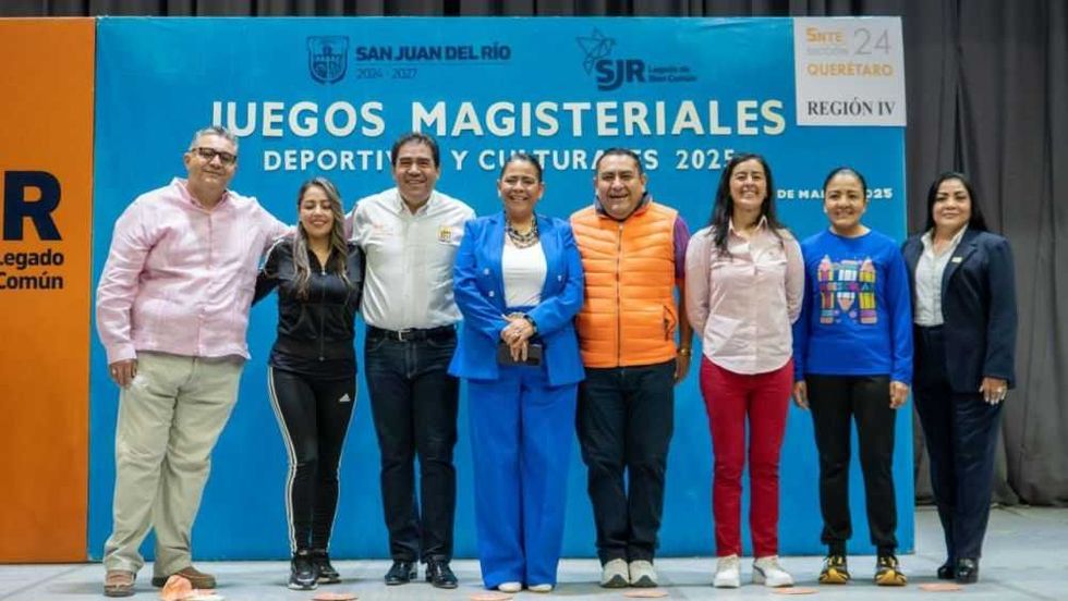 Arranca San Juan del Río como sede de los Juegos Magisteriales 2025.