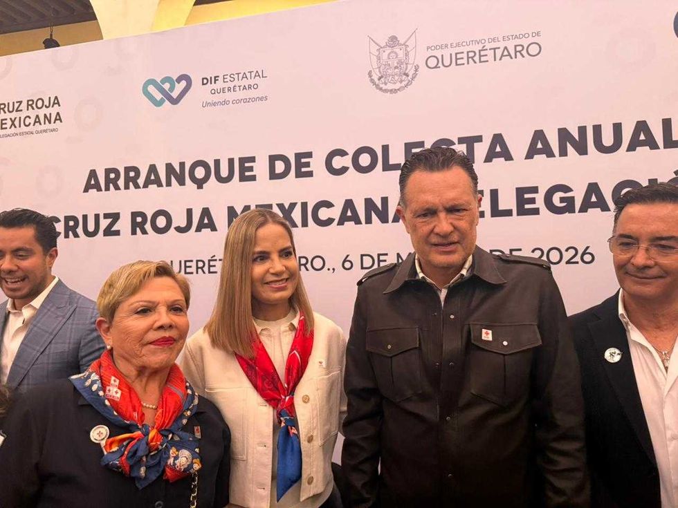 Arranque de la colecta anual 2026 de la Cruz Roja Mexicana en Quer\u00e9taro con entrega simb\u00f3lica de donativo estatal