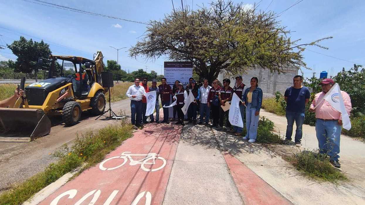 Arranque de obras de infraestructura hidráulica en Villa Progreso, Ezequiel Montes, con participación de Conagua y autoridades municipales
