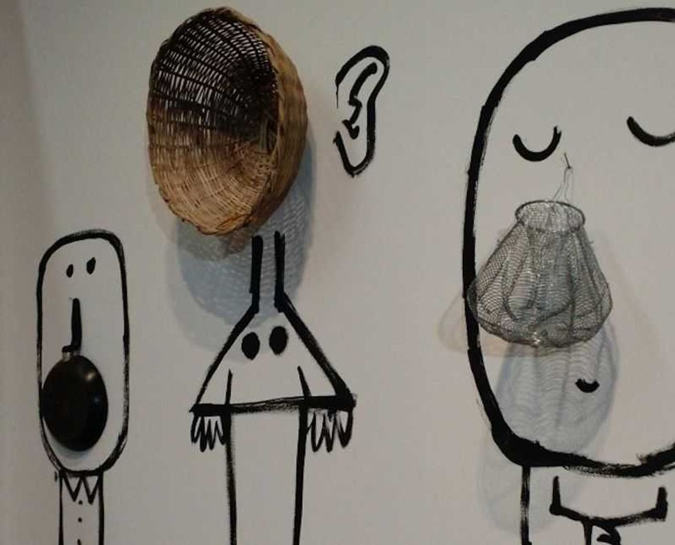 artista frances se inspira en plaza mercado mural en feria del libro 2