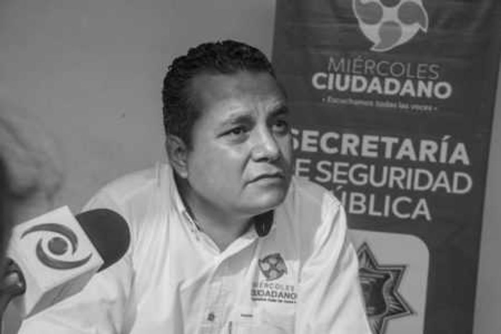 Arturo Calvario Ramírez, secretario de Seguridad Pública Municipal (SSPM).