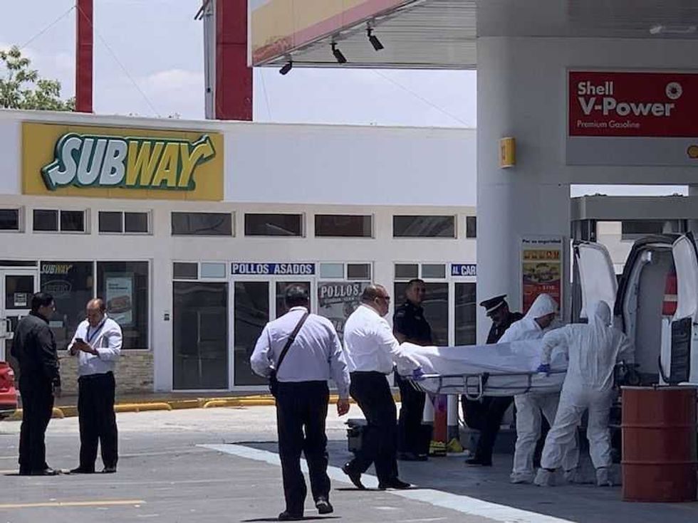 asesinado en estacion de gasolina sobre la mexico queretaro