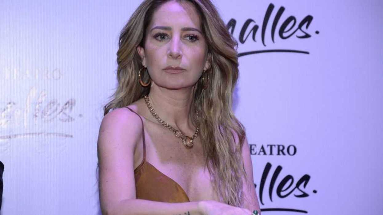 Así reaccionó Geraldine Bazán tras escuchar que su mayor éxito profesional fue casarse con Gabriel Soto. AGENCIA MÉXICO.