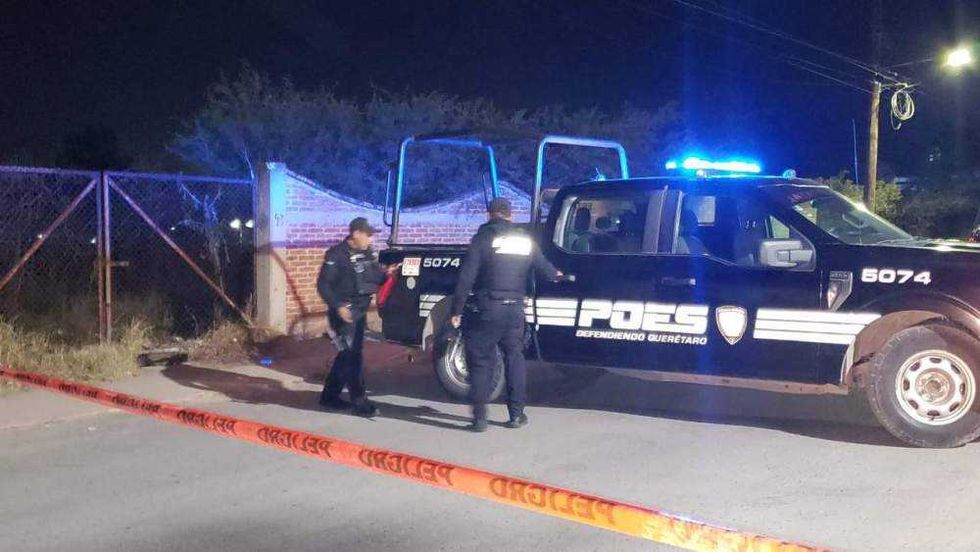 Autoridades estatales y federales acordonaron la zona tras el ataque en San Pedro Aguacatlán.