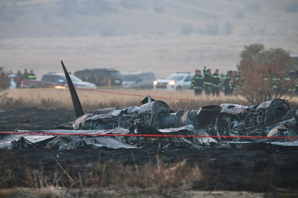 Autoridades turcas confirman la muerte de 20 militares tras la caída de un avión C-130 en Georgia. AP.