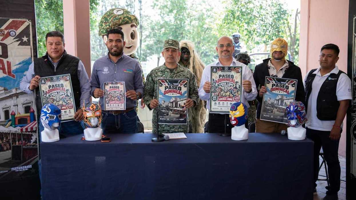 Autoridades y organizadores presentan el Paseo Dominical en rueda de prensa en San Juan del Río