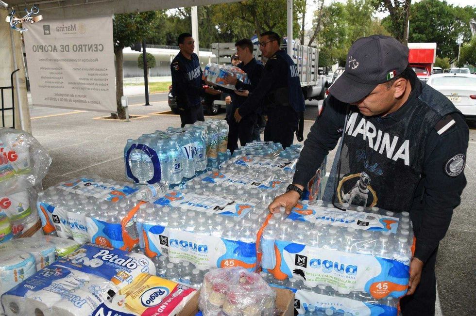 Avanza la recuperación tras afectaciones: Gobierno de México restablece comunicación con 195 localidades. Foto: CNPC.