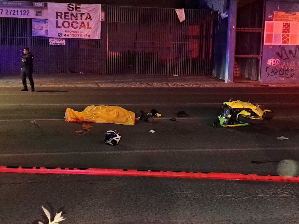 Avenida R\u00edo Moctezuma acordonada por elementos policiales tras atropellamiento fatal en colonia San Cayetano.